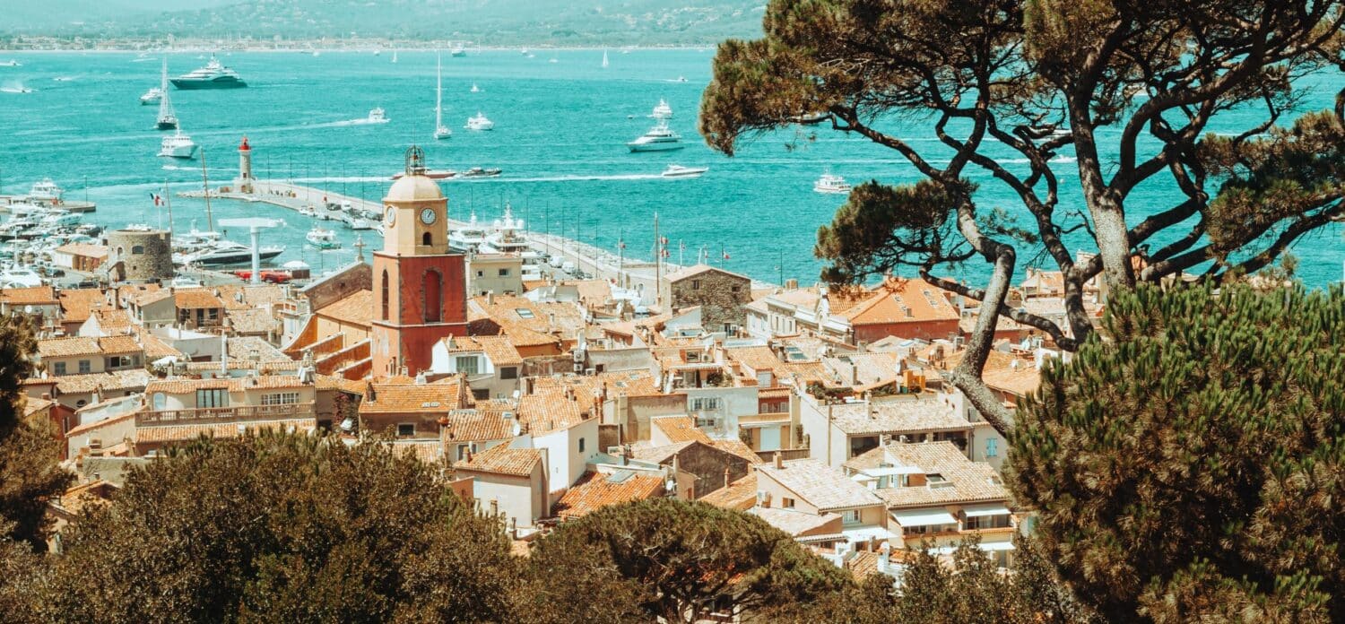 Saint Tropez Ville Sud de la France